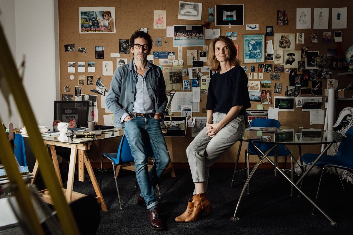 Émilie Capliez et Matthieu Cruciani © Simon Gosselin